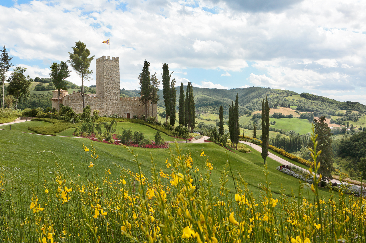 Castello di Carbonana - Vista Nord