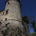 Detail of Carbonana Castle before the restoration